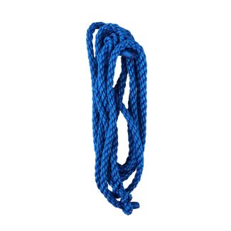 Halter Poly Rope Cow Blue