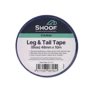 Leg & Tail Tape 48mm x 10m Blue