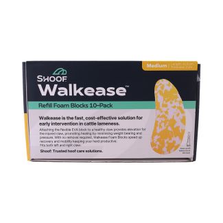 Walkease Blocks-only Med (yellow) 10-pac