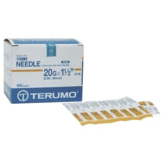 Needles Disposable Terumo Agani 19 g x 1.5 in 100-Pack