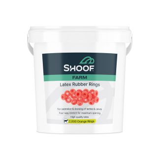 Rubber Rings Farmhand 2000 Orange Pail