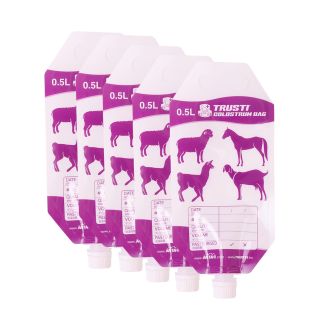 Foal Lamb Kid Trusti Colostrum Bag 500 mL x5