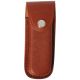 Knife Pouch Leather Moulded 12cm