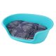 Pet Bed & Cushion Large Blue