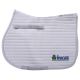 Bucas Max Saddle Pad Jump/AP Logo White