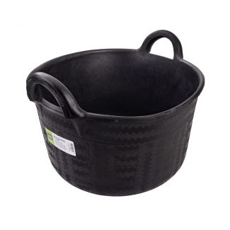 Feed Tub Recycled Rubber 34L 2-handle