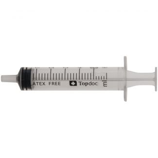 Syringe Topdoc 5ml 100pkX