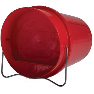 Poultry Drinker Plastic Red Bucket 6L