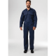 Cotton Overall Long Sleeve - Navy (Imperial Size 14)